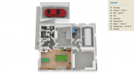 Gestalten Sie diese idyllische Einfamilienhaus nach Ihren Vorstellungen.... - Grundriss Untergeschoss