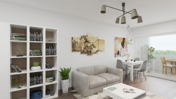 Sonniges Apartment mit perfektem Schnitt zum selbst gestalten….., 82008 Unterhaching, Etagenwohnung