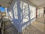Gemütliche 3-Zimmerwohnung mit umlaufendem Süd-West-Balkon in Bahnhofsnähe.... - Süd-West-Balkon mit Schatten