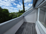 Charmante Dachgeschosswohnung in München - Balkon mit Aussicht