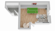 Ruhige Gartenwohnung zentral in Alt-Taufkirchen.... - Grundriss Hobbyraum