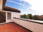 Traumhafte Dachterrassenwohnung ruhig und fußläufig zur S-Bahn... - Blick von der Terrasse